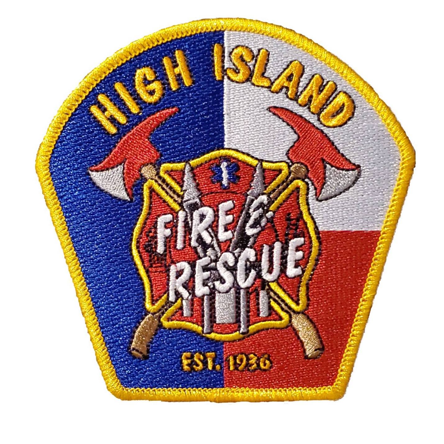 High Island Fire Truck Ride