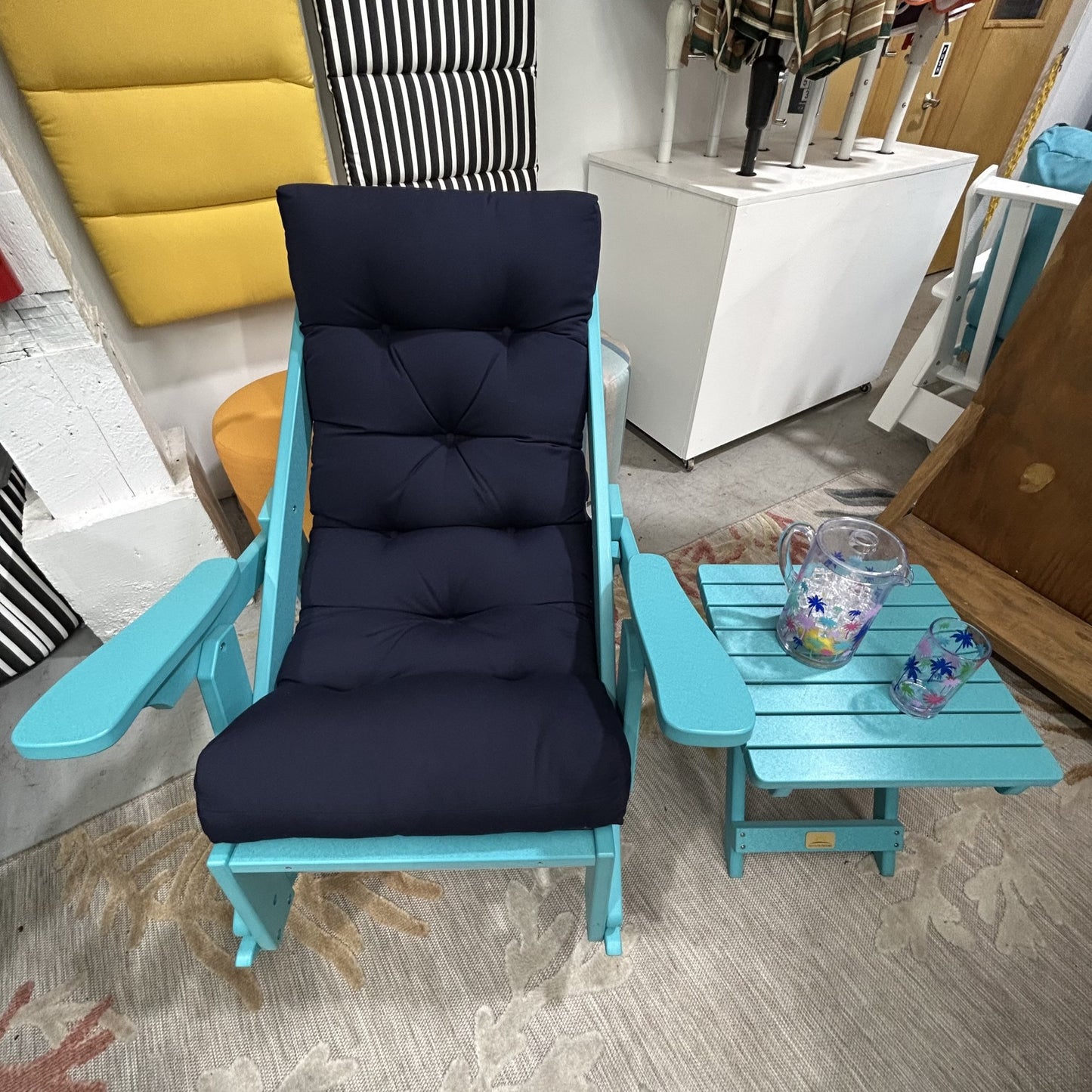 SunRay Patio Folding Chair & End Table