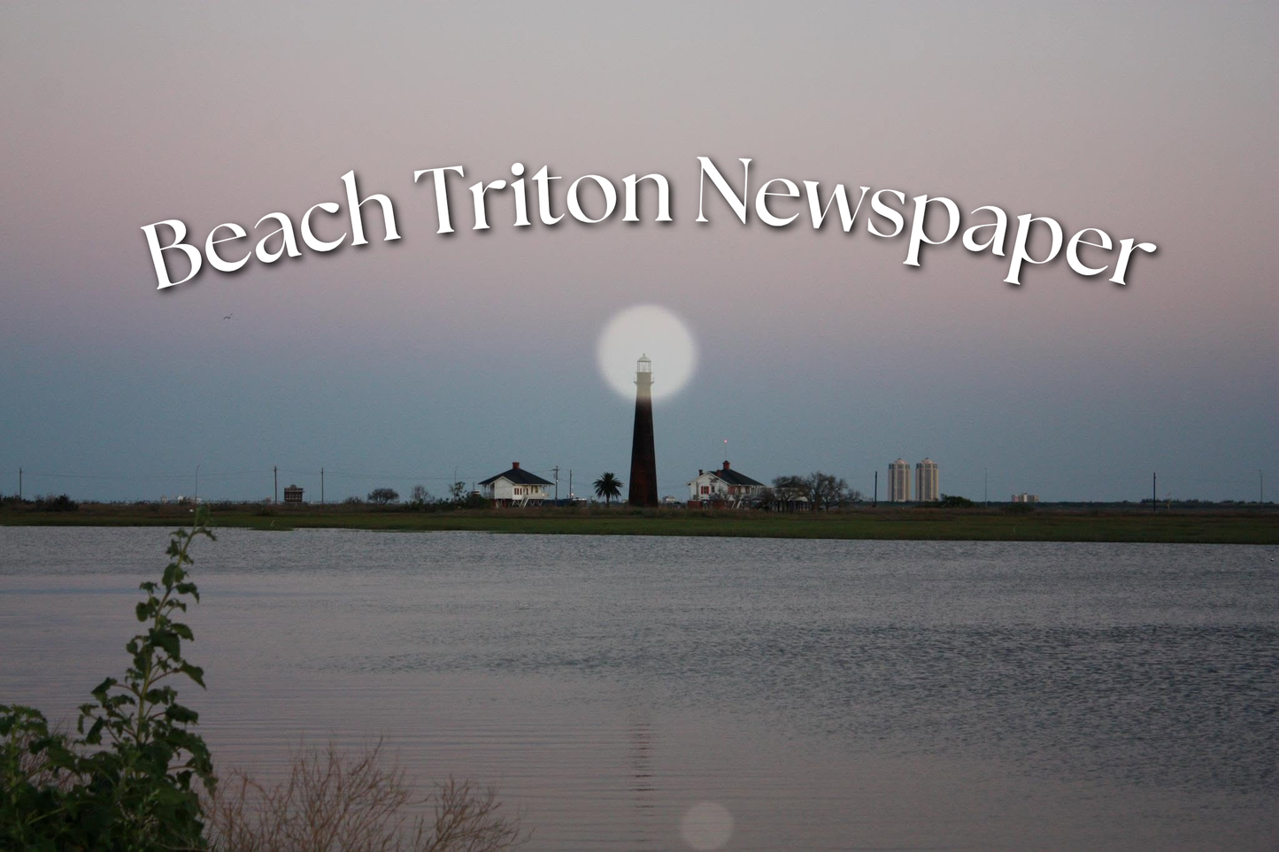 Final Framed Edition of the Beach Triton Newspaper