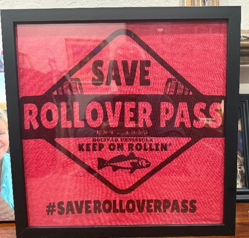 Framed "Save Rollover Pass" T-Shirt